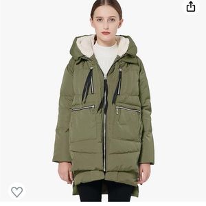 Orolay women’s thickened down jacket